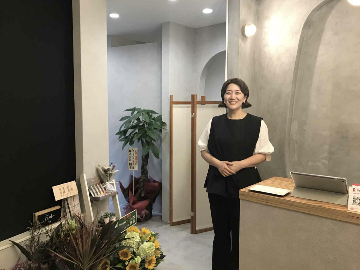 アイサロン「Nikka(ニッカ)」店主の高橋和代さん
