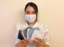 伊達のニット製造会社が「冷感マスク」発売 コロナ禍受注減で新商品