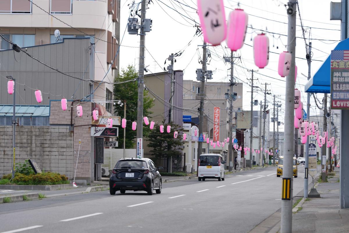 会場の新丁通り