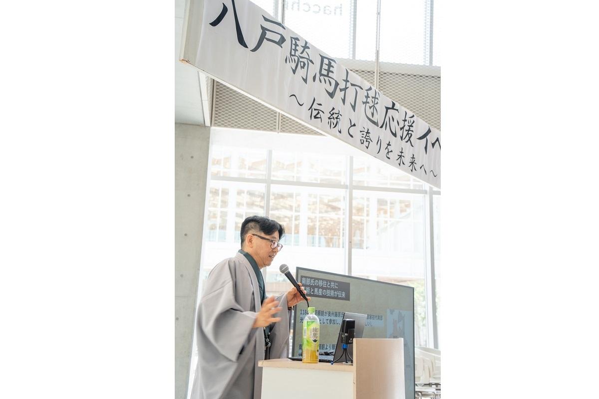 南部さん講演の様子