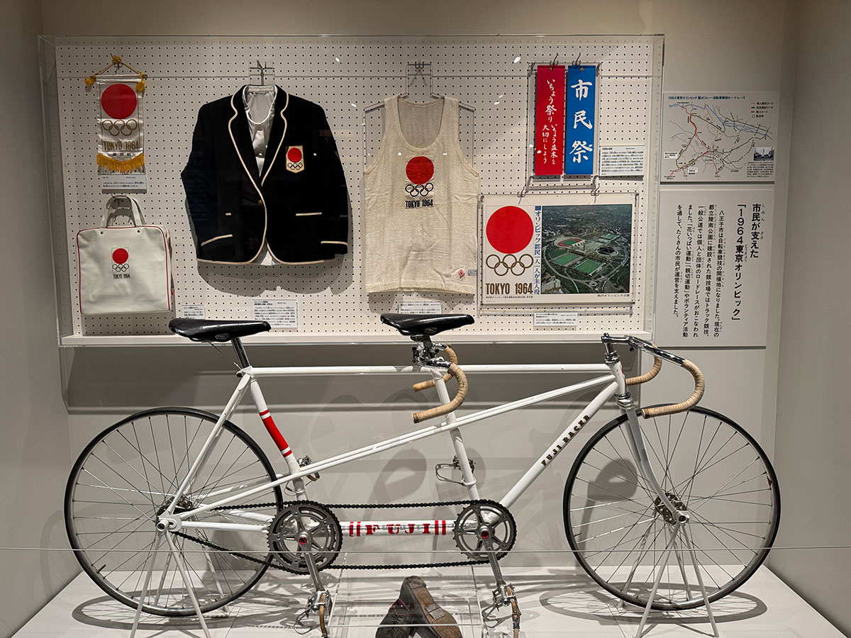 1964(昭和39)年に行われた東京オリンピックを特集したコーナーも用意