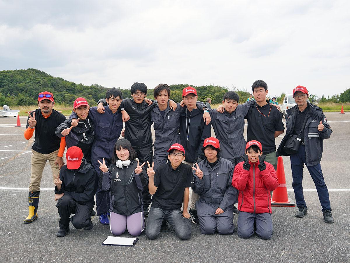 自動車部のメンバー