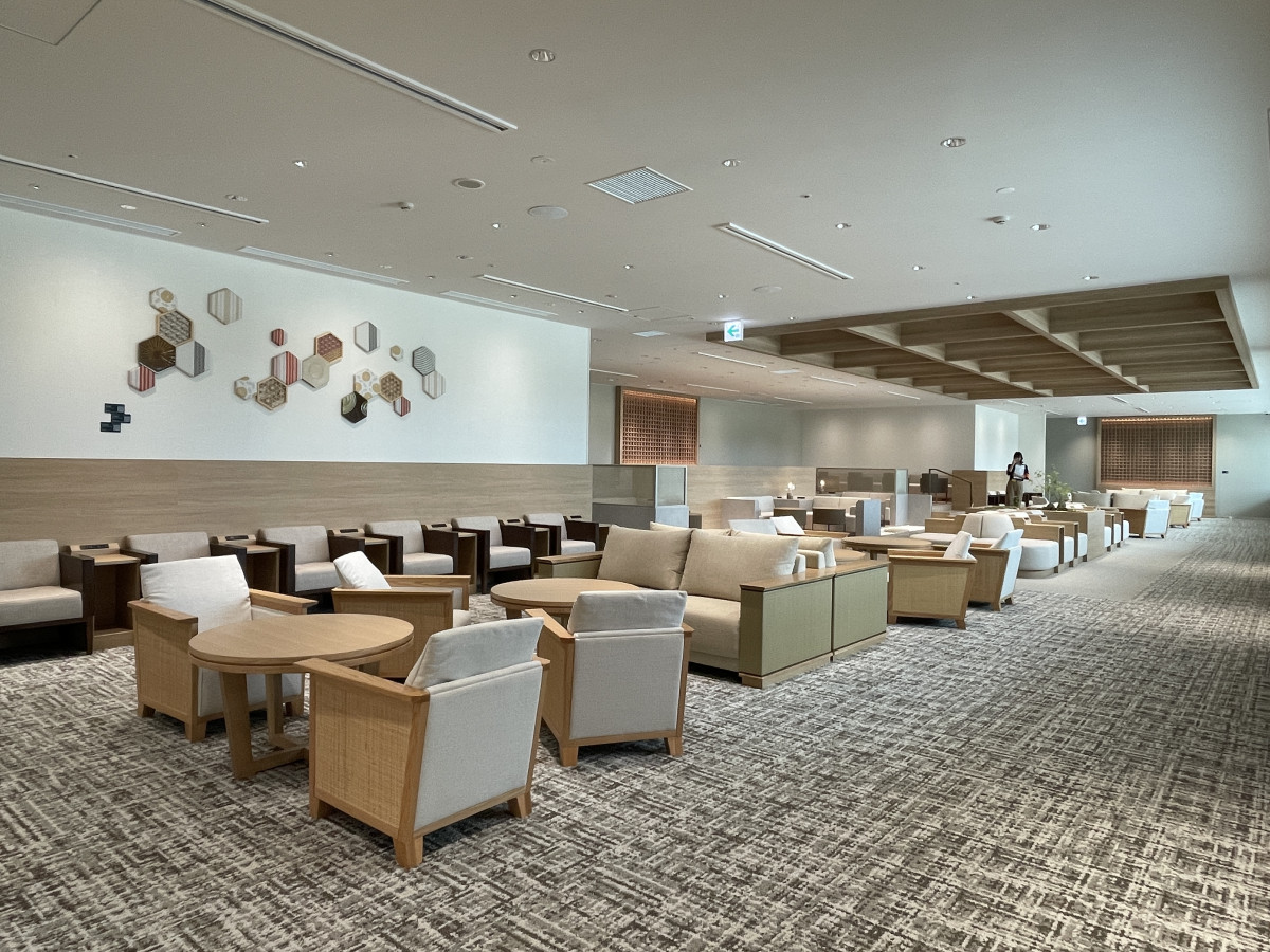 福岡空港国際線 航空会社ラウンジ「ラウンジ福岡」リラックスゾーン