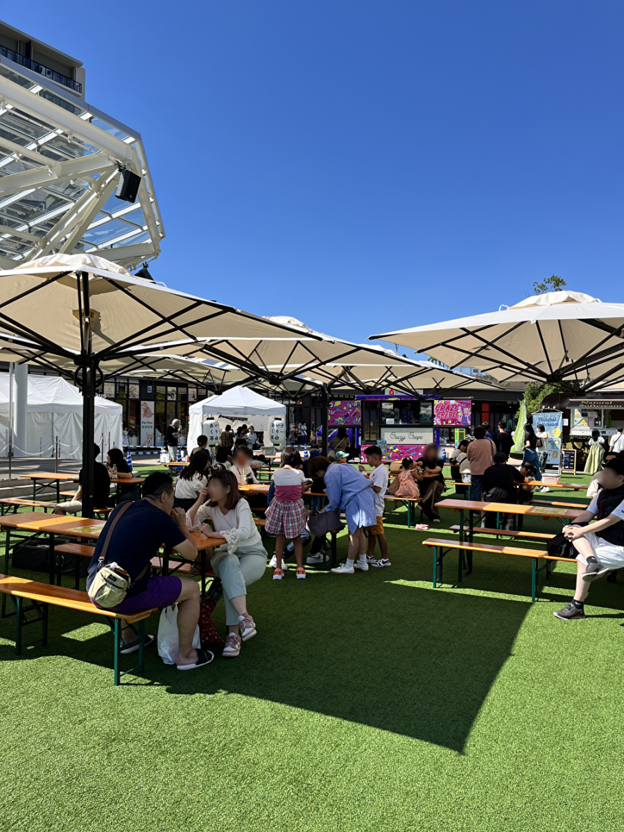 ららぽーと福岡「ばり!アイスフェスタ」昨年会場の様子