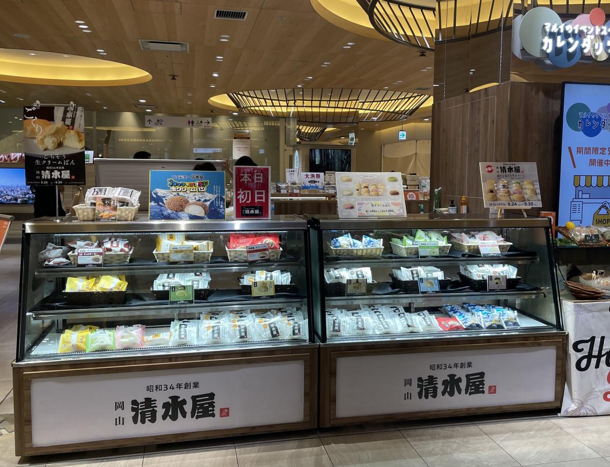 博多マルイ2階に期間限定でオープンしている「清水屋」