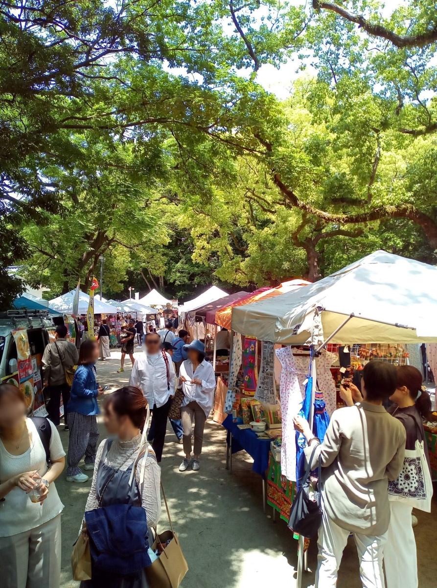 「大博多輸入雑貨市」2025年5月開催時の様子
