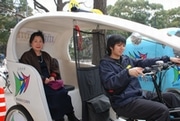 車なら通りすぎてしまう風景をゆっくり堪能