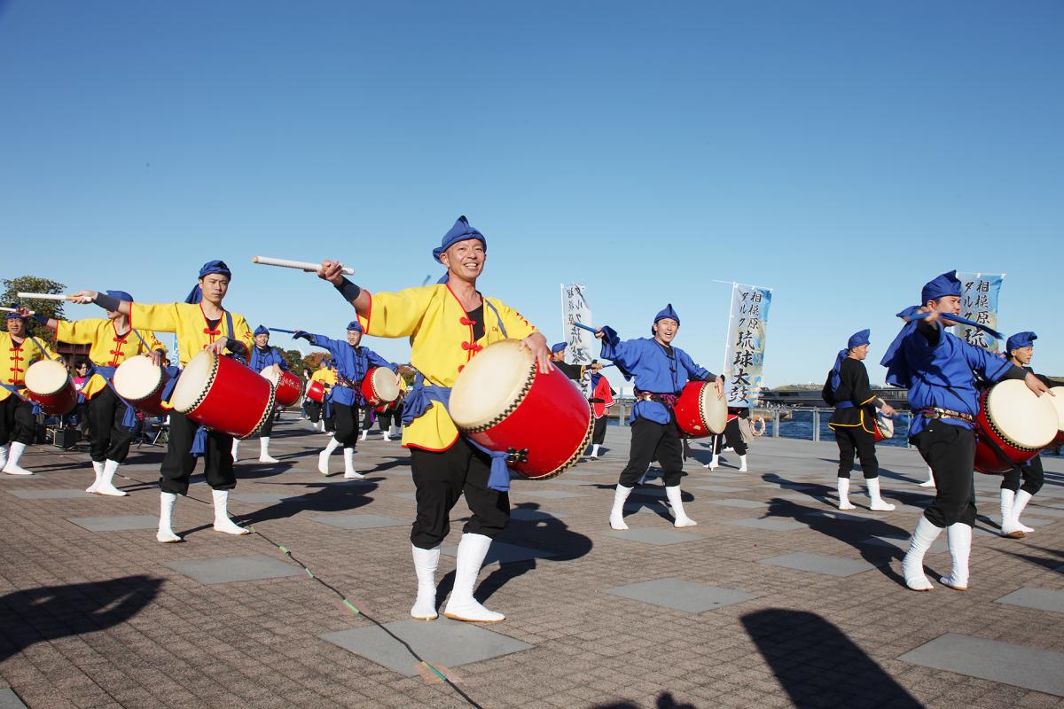 リカバリー・パレード『回復の祭典』in神奈川2026でもアルコール依存症などからの回復者らによる琉球太鼓（エイサー）が披露される予定。リカバリー・パレード恒例のアトラクションともなっている（写真提供＝実行委）