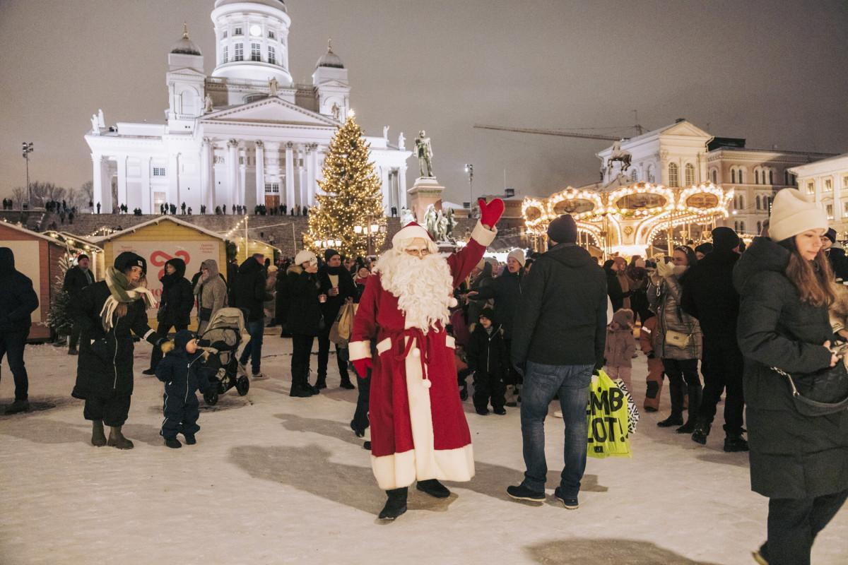 昨年の「ヘルシンキ・クリスマスマーケット」の様子 © Aleksi Poutanen／Helsinki Partners