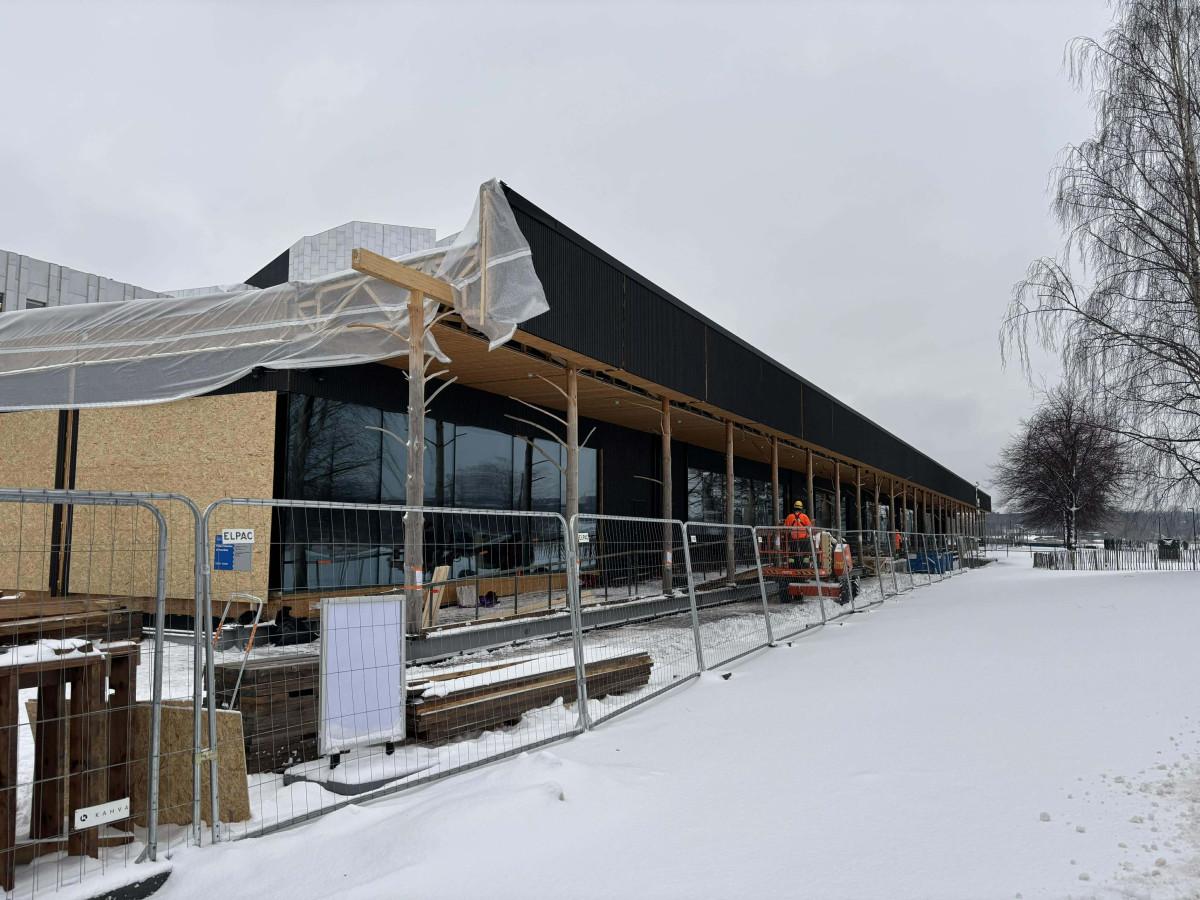 建設中の「リトル・フィンランディア」、2026年1月撮影