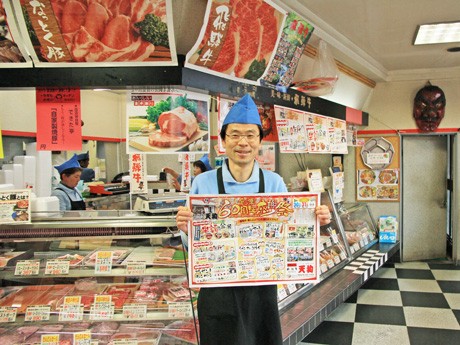 創業60周年を迎える食肉店「天狗」の戸谷吉之社長