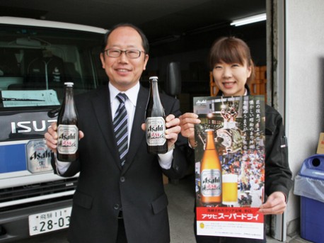飛騨全域に販路を拡大する「スーパードライ『飛騨』ラベル」