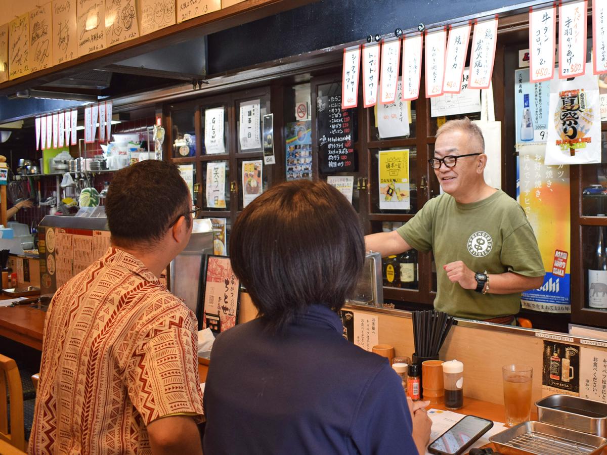「串かつちとせ八戸ノ里本店」で串かつのルーツを学ぶ