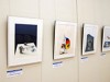 東大阪市役所で「三尾公三の世界展」 写真週刊誌「FOCUS」の表紙原画46点