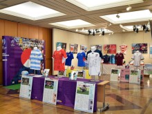東大阪市、ラグビーW杯花園開催の軌跡たどる展示 ポスターやジャージーなど100点