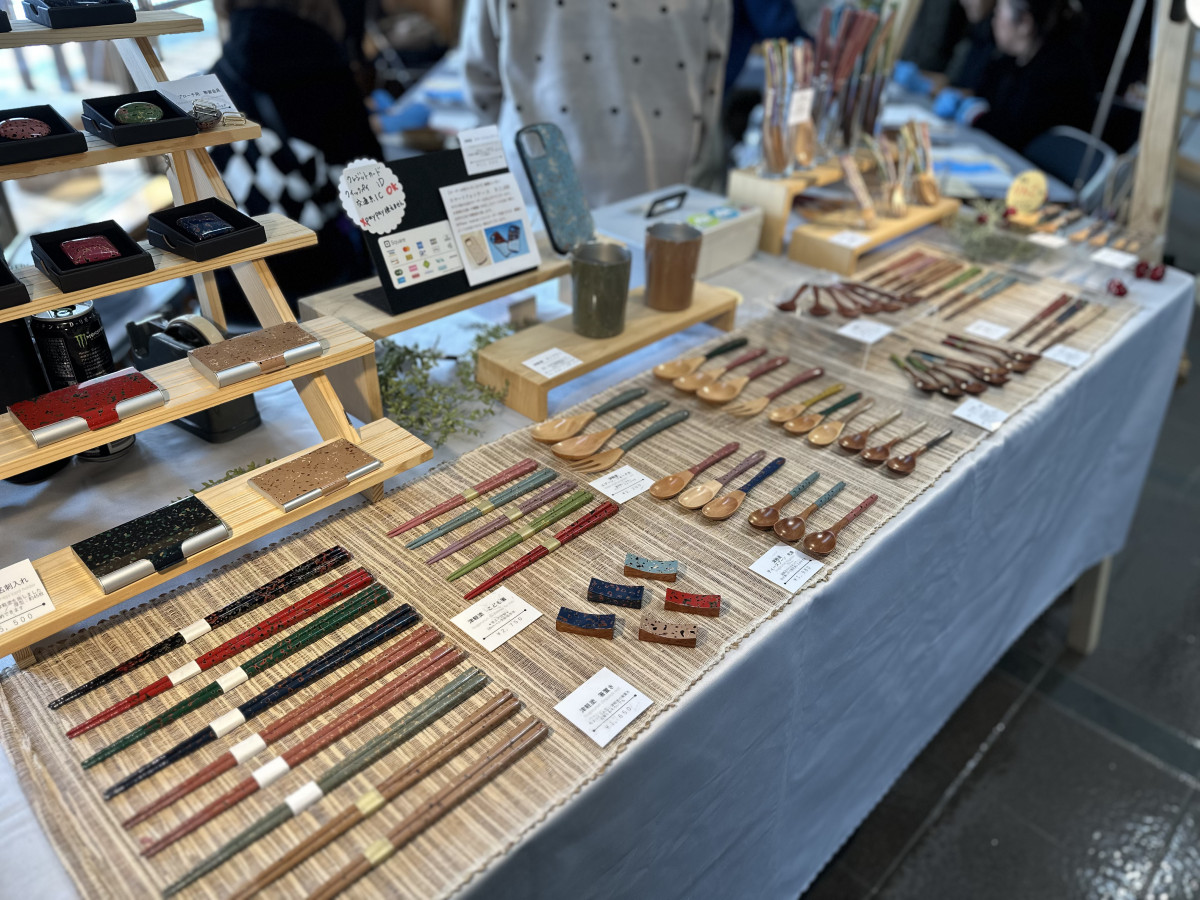 津軽塗商品販売コーナー