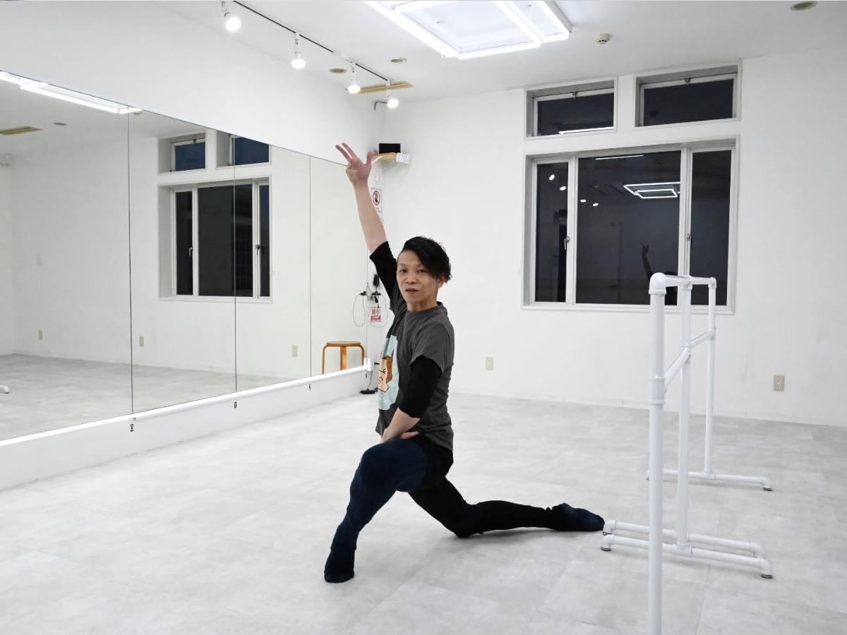 バレエダンサーの田中孝欣さん