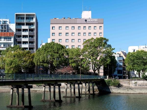 広島駅前に開業が決まったエンホテル。写真は「EN HOTEL Hiroshima」