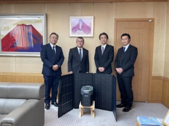 スーパー「フレッセイ」、本庄市の社協に災害対策支援品寄贈