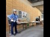 日向市新庁舎見学会 地元産のスギを使い空間に木の香り