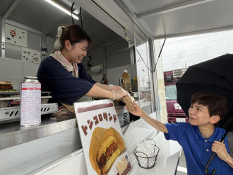 飯田商工会館で「防災フェス」　炊き出し訓練や災害時の情報入手を考える