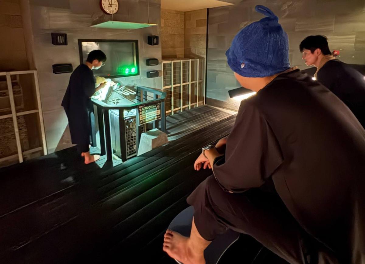 10月3日から「しまなみ温泉喜助の湯」で、コーヒーショップ「越智商店」とのコラボによるサウナ体験「エスプレッソロウリュ」がスタートする（写真提供＝越智商店）