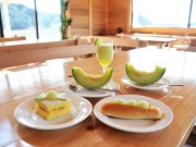 志摩の特産品「南張メロン」農園直営カフェ メニューはメロンだけ