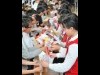 中国四川省・児童4000人のマンモス校と伊勢・修道小の児童が交流