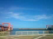 晴天の西表島大原港