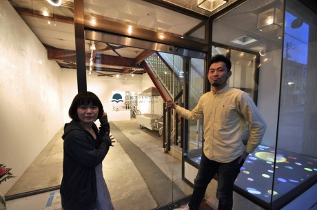 石巻と横浜をつなぐ芸術文化交流拠点、アイトピア通りに開設