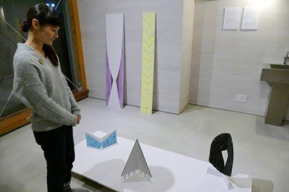 石巻出身の彫刻家・ちばふみ枝さん、地元ギャラリーで企画展