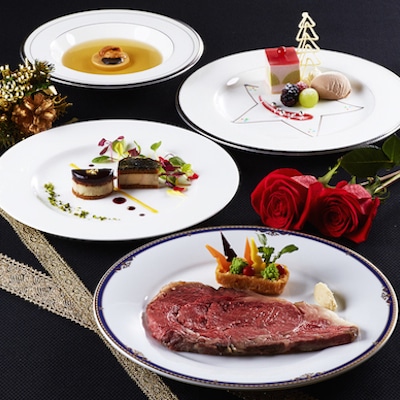 一ツ橋の如水会館「レストラン ジュピター」でXマス限定コース料理 ランチも
