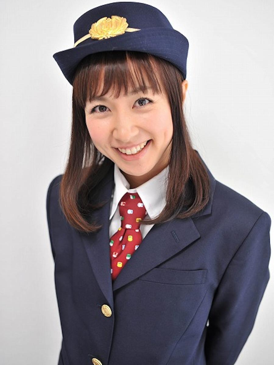 鉄道タレントの豊岡真澄さん