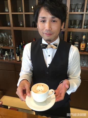門司のカフェに「ピカチュウ」ラテ 「ポケGO」ユーザーに向け販売へ