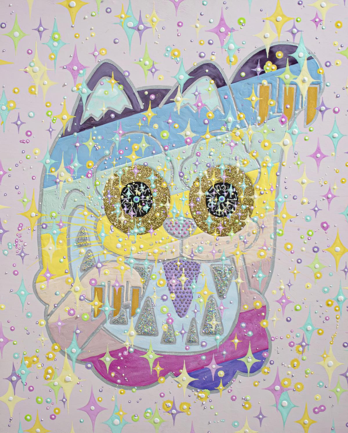 若佐慎一さんの作品「招き猫様」