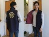 京都デニムが木瓜紋入りベスト 「現代に織田信長が生きていたら」テーマに