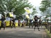 富士見市の城跡で「難波田城公園まつり」 火縄銃演武や昔遊び体験、模擬店など