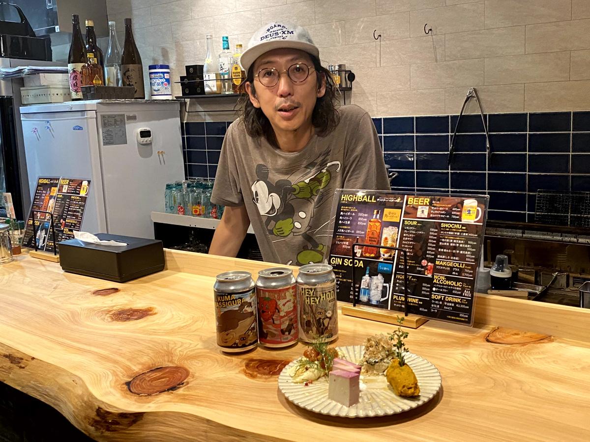 ホテルの厨房でも7年働いていたという丹野雅章店長