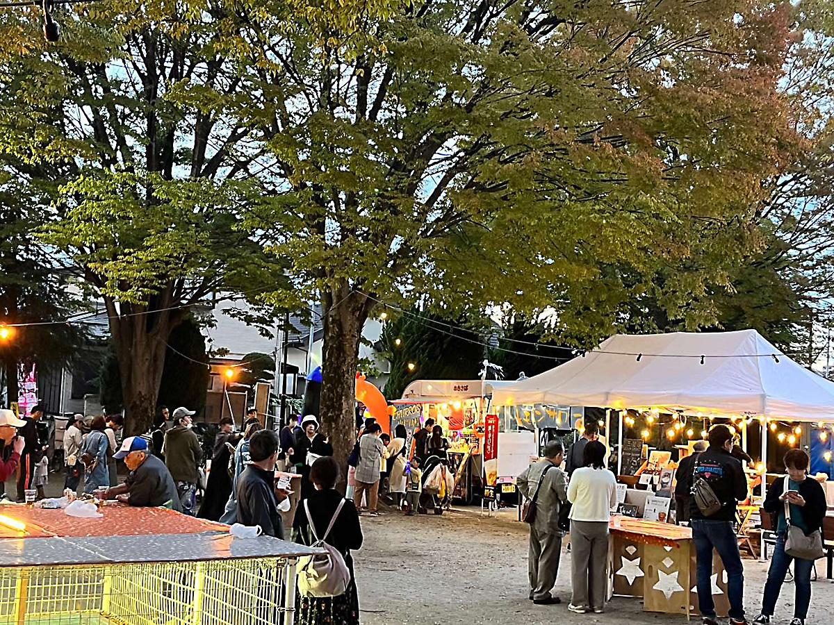 過去のナイトマルシェの様子(写真提供=北園連合商店会)