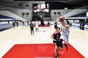 「BASKETBALL ACTION 2020 SHOWCASE」開催　試合後に篠山選手にインタビュー
