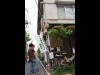 吉祥寺の路上で手拭い販売 捺染でオリジナル柄染める