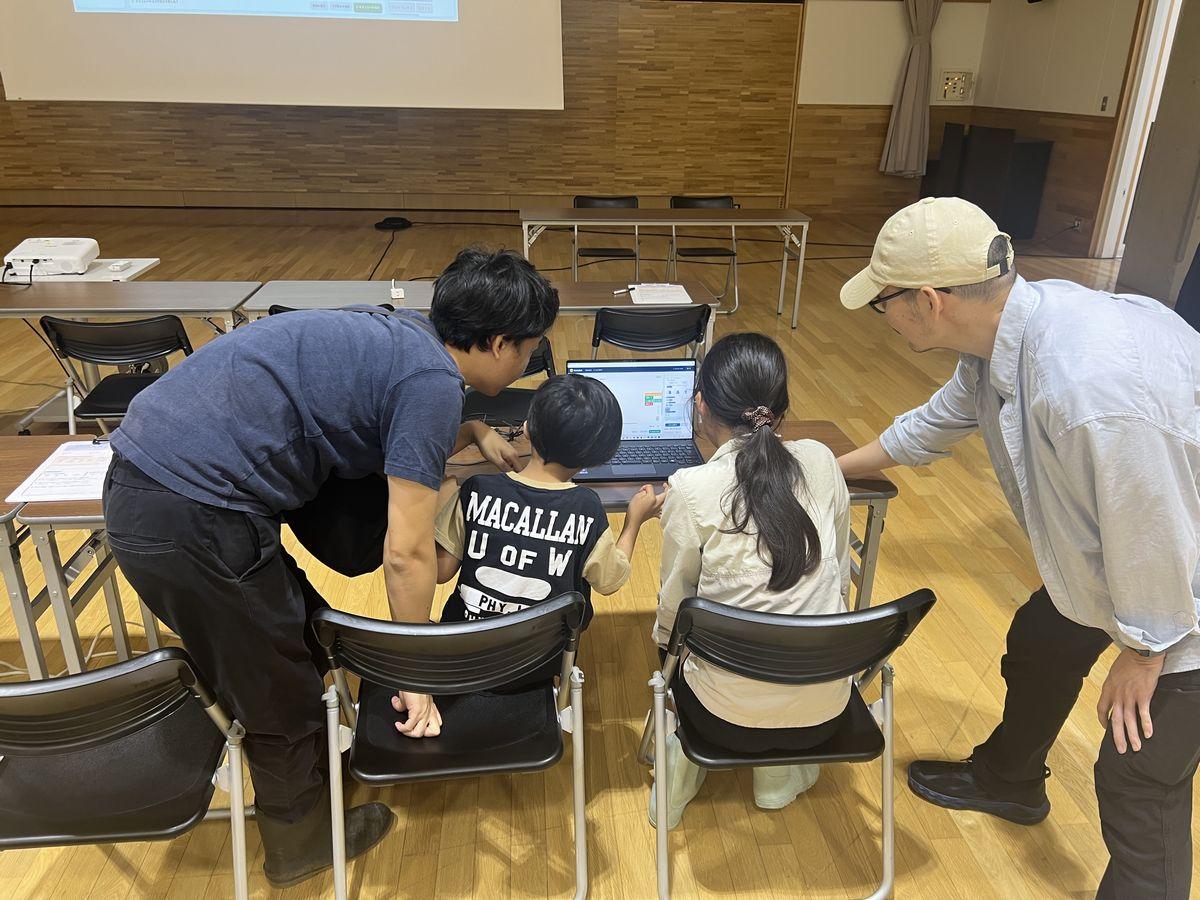 親子でプログラミング