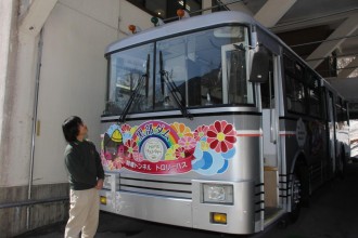 長野・大町 トロバス記念館でトロリーバスの誕生日祝うイベント