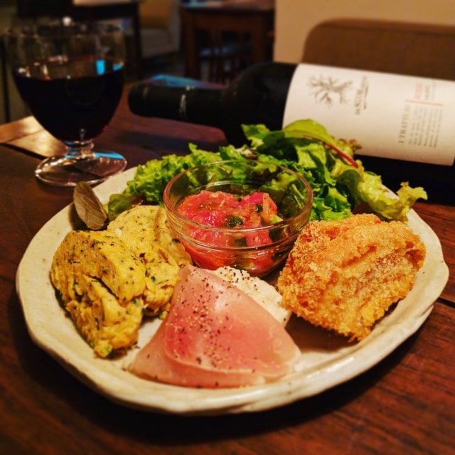 当日提供する「おつまみセット」