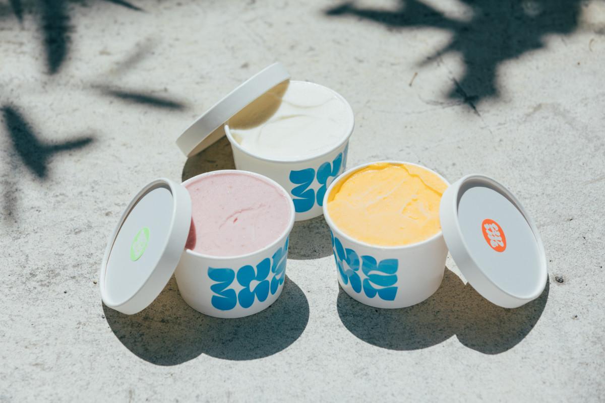 さまざまなアイスクリームが集まる。写真は「SR ice cream」のアイスクリーム