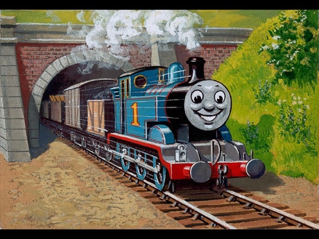 レジナルド・ダルビー「トーマスと貨車」1946年 ©2015 Gullane(Thomas)Limited.