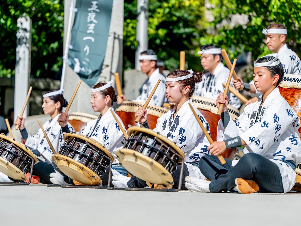 葵太鼓のパフォーマンスは10月4日17時30分から