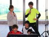豊洲で「ウイトレチャレンジ」 ミキティと柏木陽介選手も挑戦