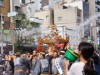 「深川八幡祭り」開催 豪快にみこしに水掛ける