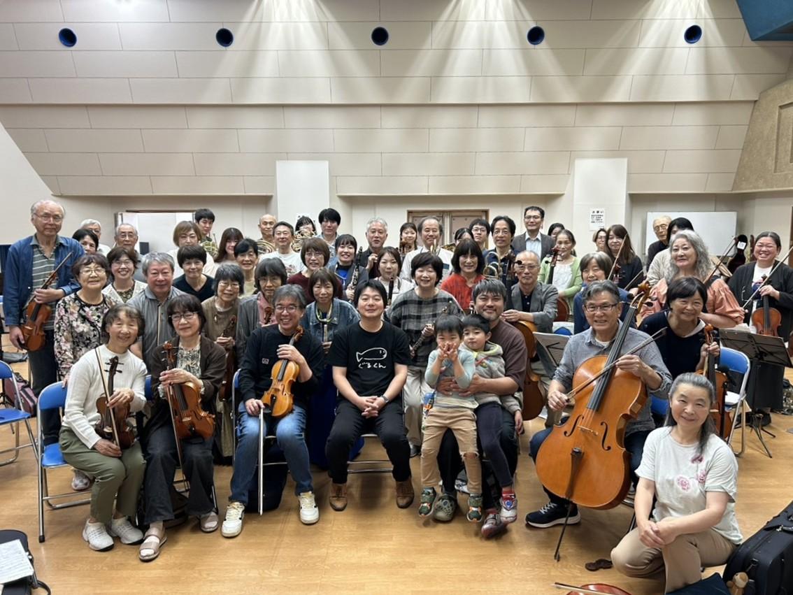 茂原交響楽団と小山親子
